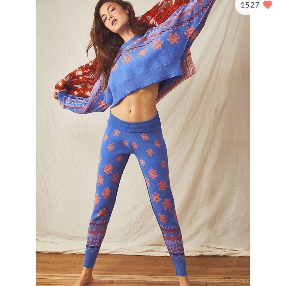 Free People All You Need Set MEDIUM MED M  NEW SWEATER AND PANTS